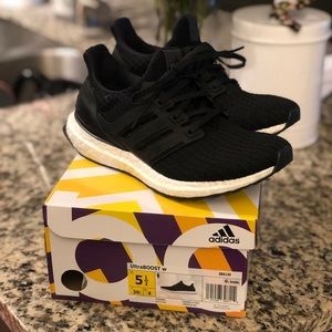 Adidas Ultraboost Running Shoes Womens 5.5 Black